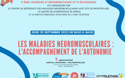 9ème Journée d&rsquo;information du Centre de Référence maladies neuromusculaires – 29 septembre 2022
